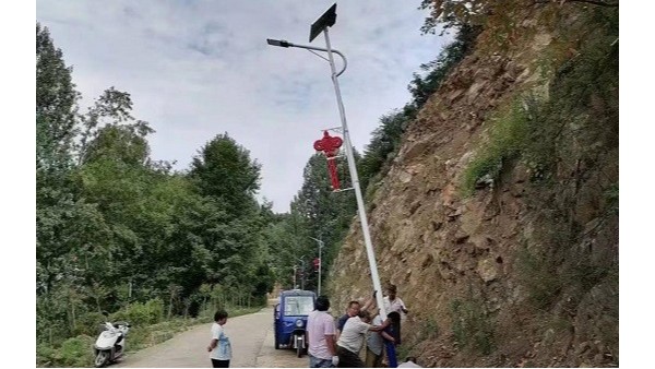 太陽能中國路燈工程案例